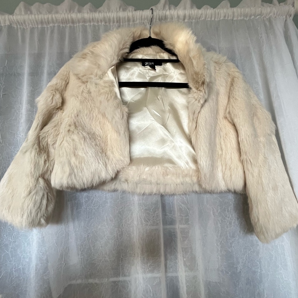 Authentic Women Fur Bolero Size Small